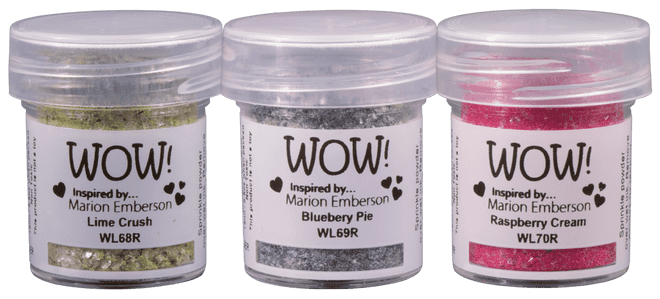WOW! - Trio Embossing Powder Dee's Delights *Marion Emberson*